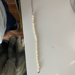 Cream Beaded Necklace